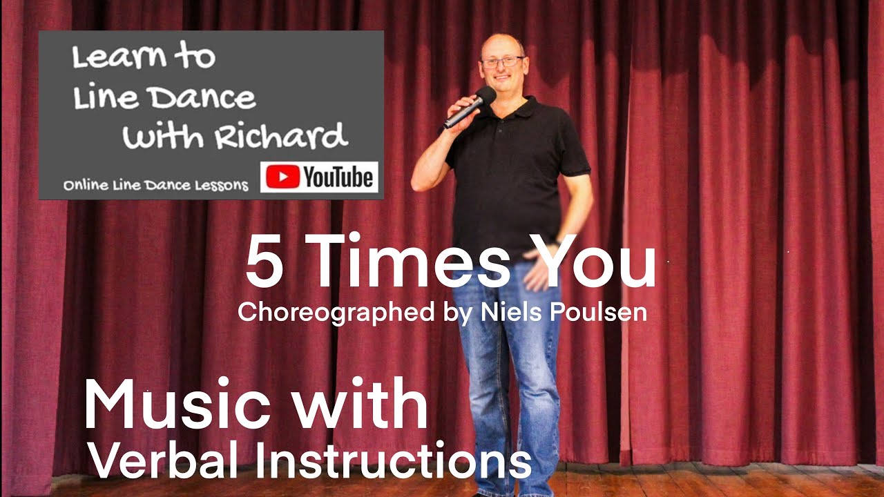 IMPROVER LINE DANCE LESSON 117 - 5 Times You - Part 2