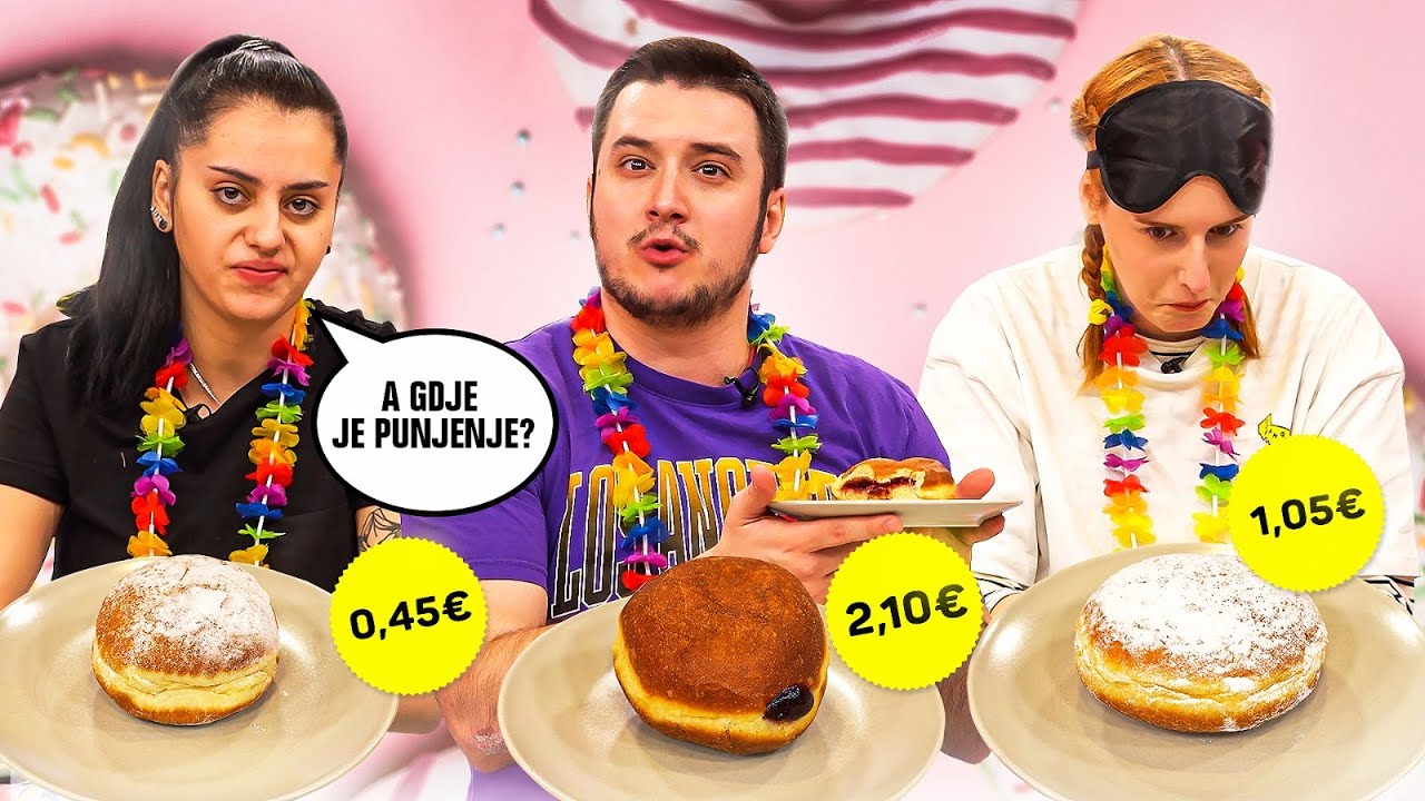 ISPROBAVAMO SKUPE VS JEFTINE KRAFNE! | RafTheChild, Ridziy & Mirsad Kadić