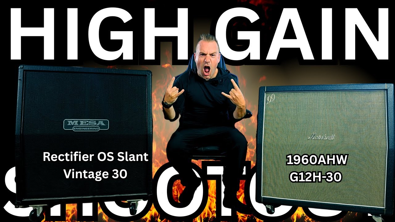Mesa Boogie OS Rectifier Slant 4x12 против Marshall 1960AHW