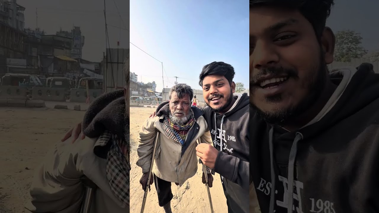 দুর্ঘটনায় একটি পা হারিয়েছে😭😭#emotional #bangladeshvlog #humanity 