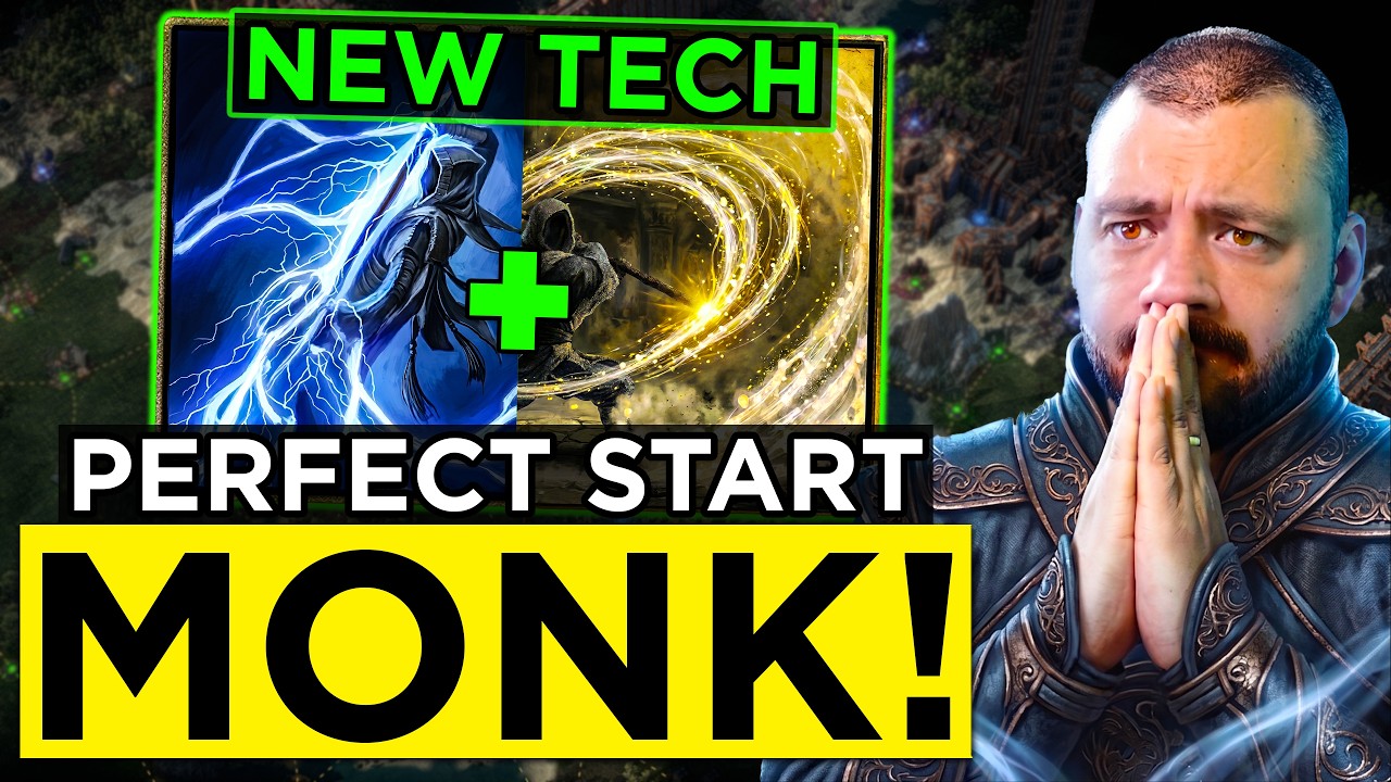 POE 2 0.5 Monk Martial Artist, New Tech League Starter Build!