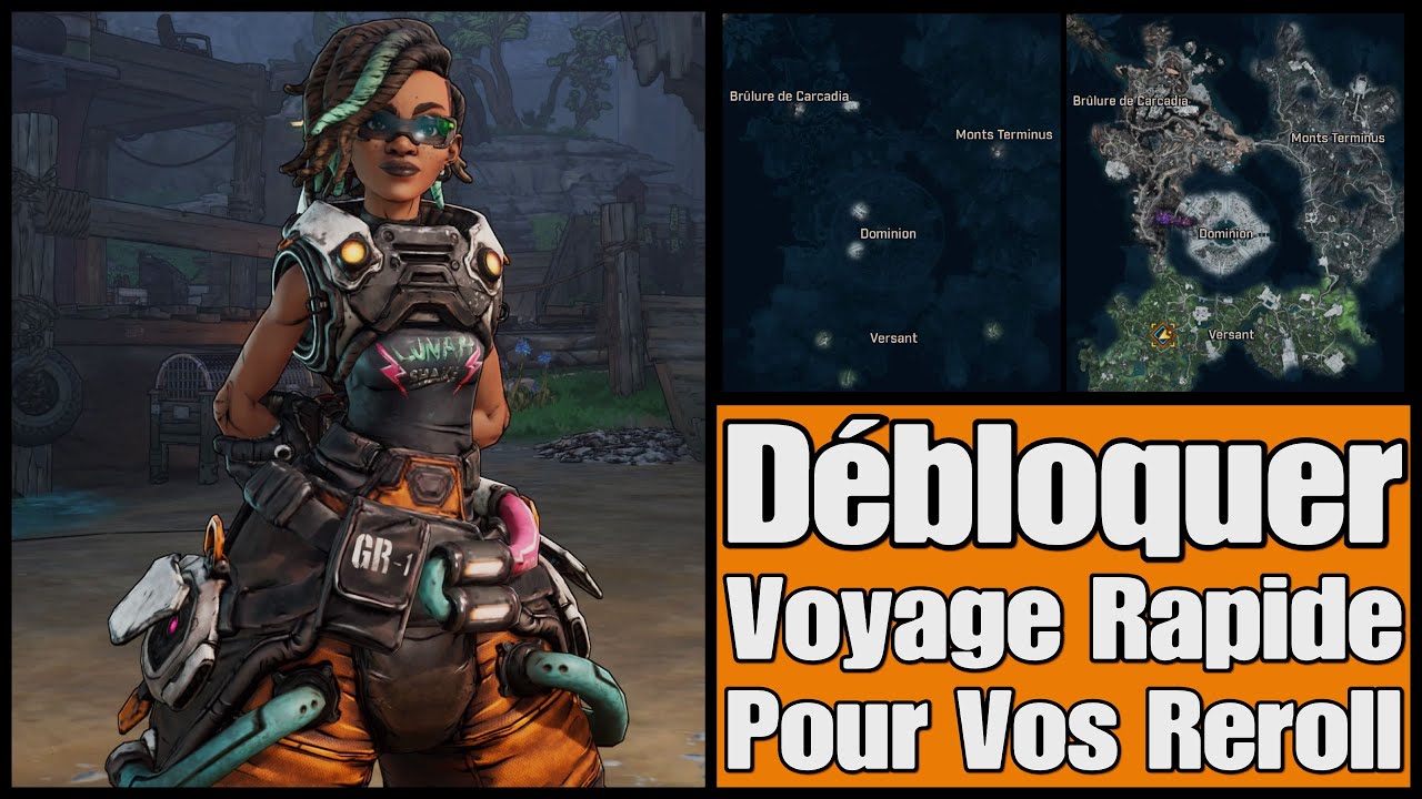 Borderlands 4 - Débloquer Rapidement Les Voyages Rapide Pour Vos Seconds Personnages