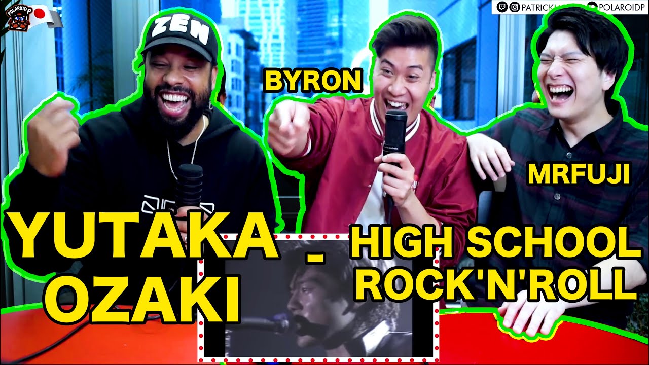 Yutaka Ozaki 尾崎豊 - high school Rock'n'Roll //【海外の反応】with MrFuji from Japan
