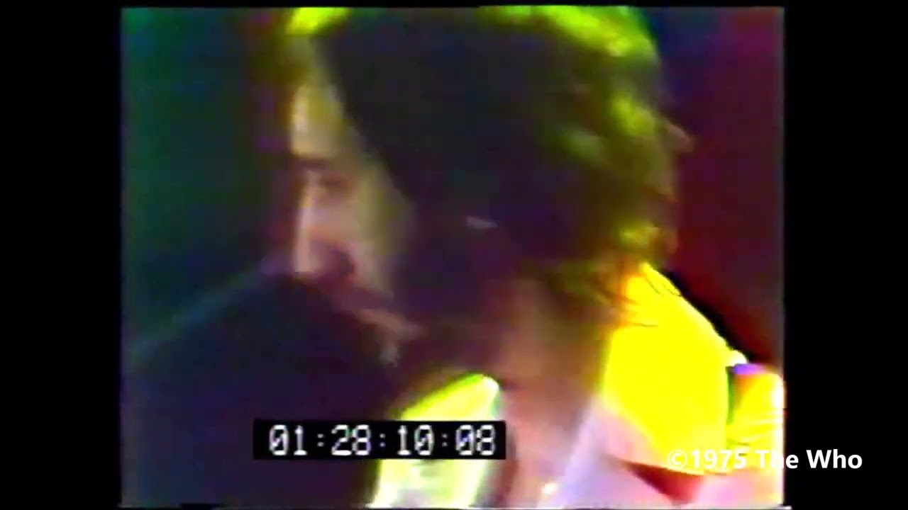 The Who at Pontiac Silverdome, Pontiac, MI, USA on 6 December 1975