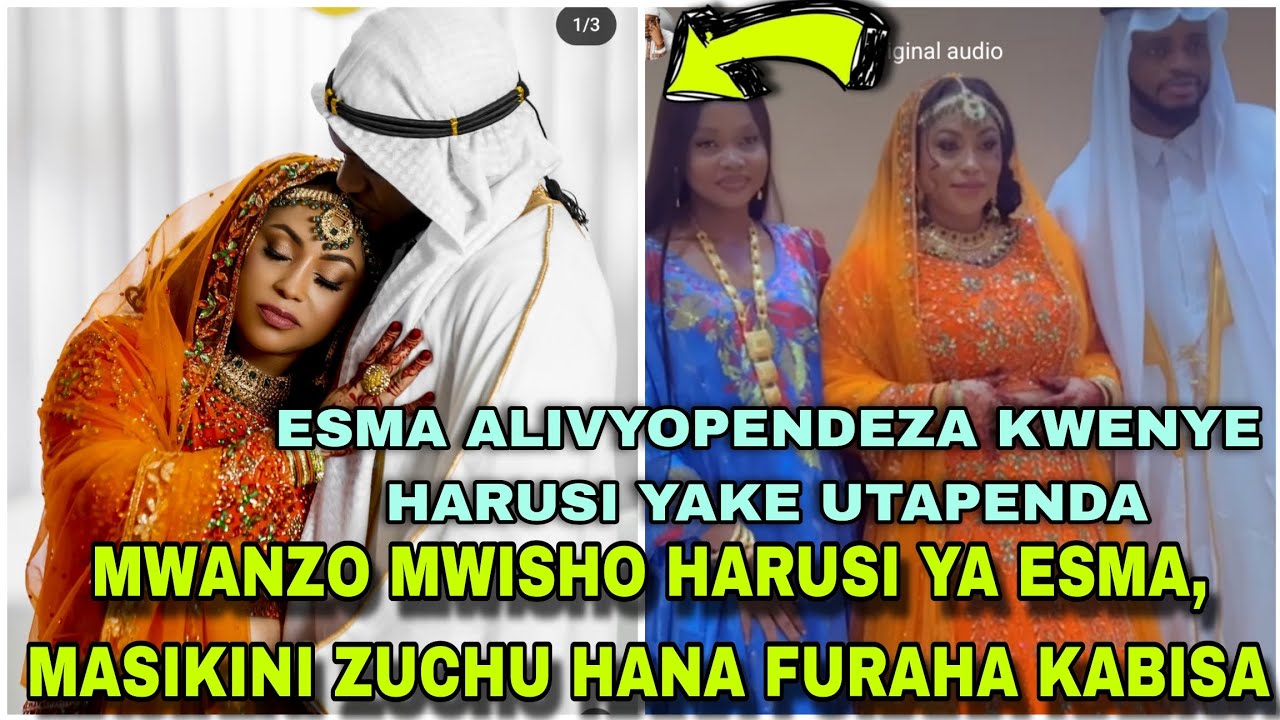MWANZO MWISHO HARUSI YA ESMA PLATNUMZ NA JINSI ALIVYOPENDEZA,ZUCHU HANA FURAHA HARUSINI