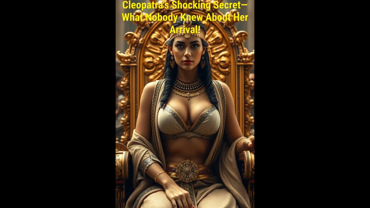 Cleopatra's Shocking Secret—What Nobody Knew About Her Arrival!