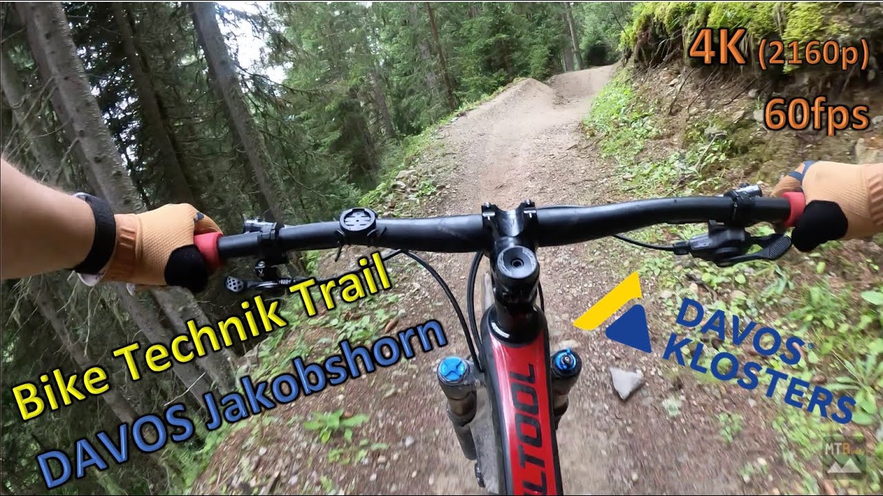 BIKE TECHNIK TRAIL | DAVOS JAKOBSHORN | 4K POV