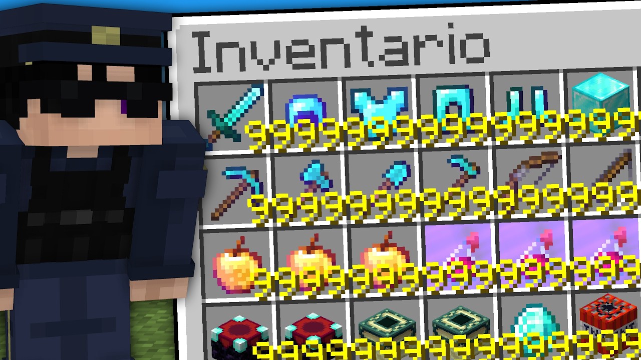 Encontr&eacute; a un Jugador MULTIPLICANDO ITEMS en Minecraft