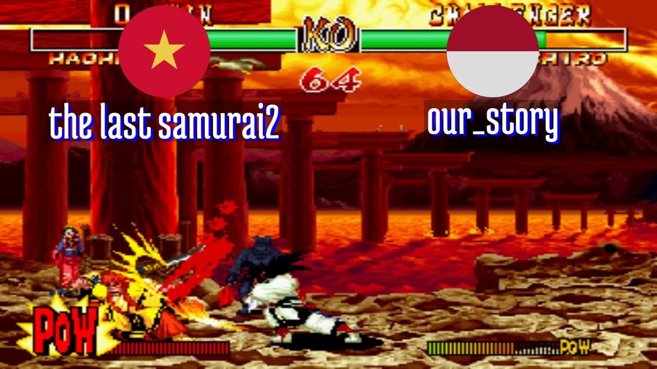 FT5 @samsho2: the last samurai2 (VN) vs our_story (ID) [Samurai Shodown II Fightcade] Jan 21