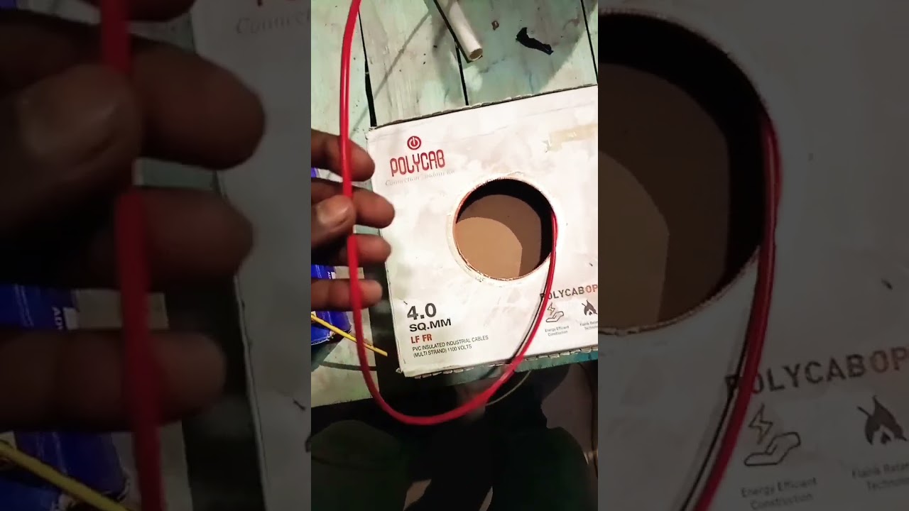4 mm wire Manish House Wiring