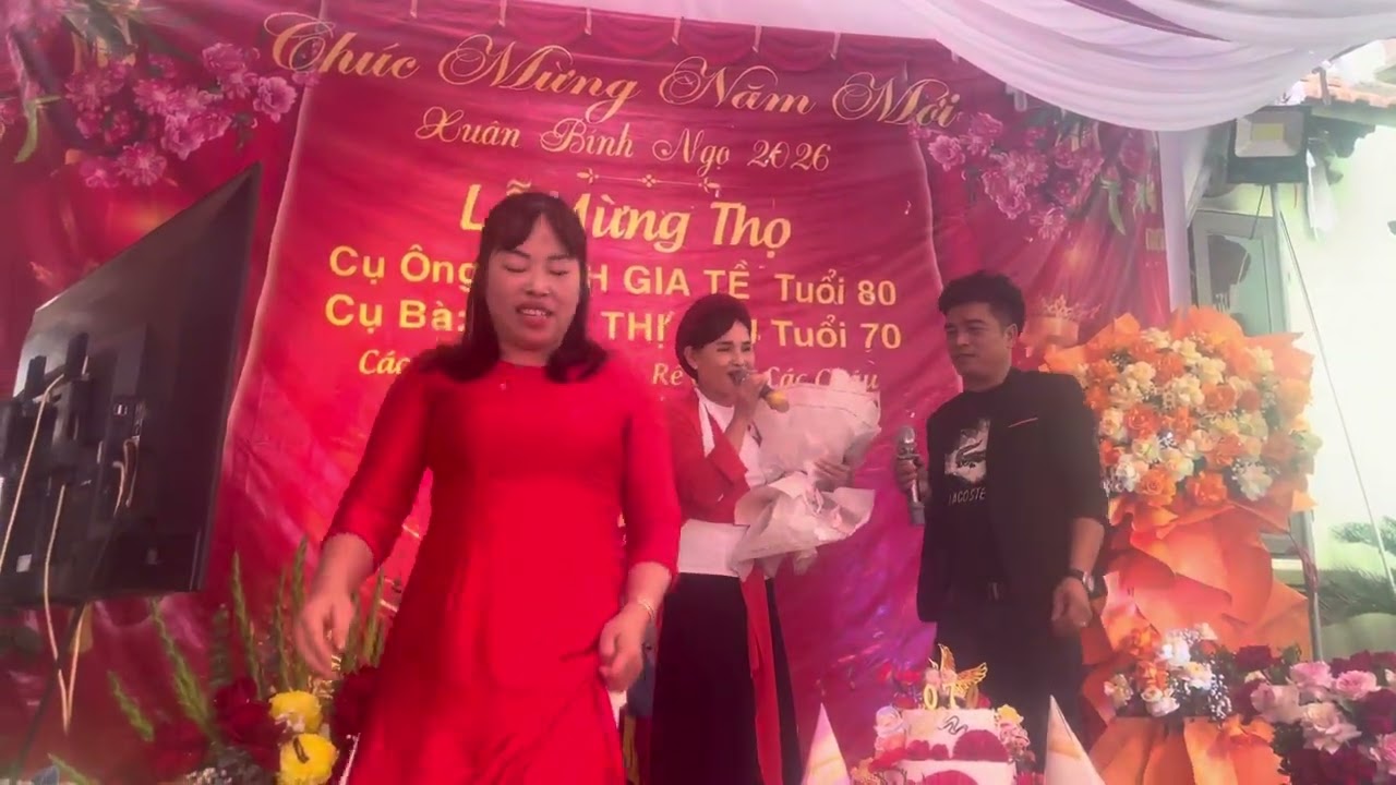 Một Khúc Dân Ca Một Câu QH  , Con Trai Hát Chúc Mừng  Cha Mẹ Phúc Như Đông Hải Thọ Tỷ Nam Sơn