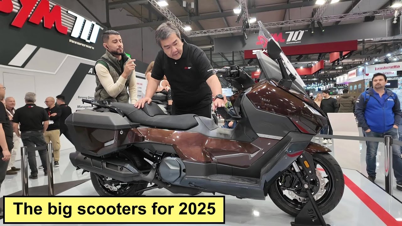Big scooters for 2025