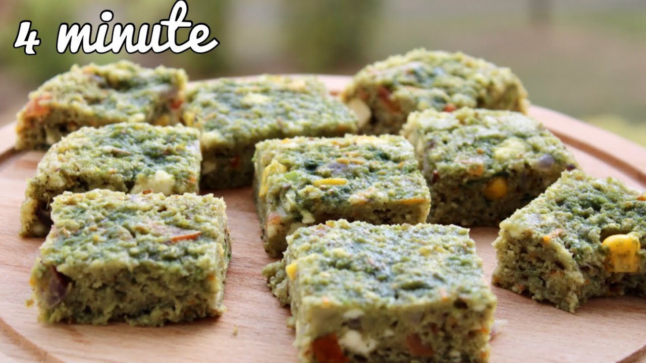 Healthy Snacks Recipe | Microwave Recipes | Moong dal veg Dhokla | Baba ka dhaba