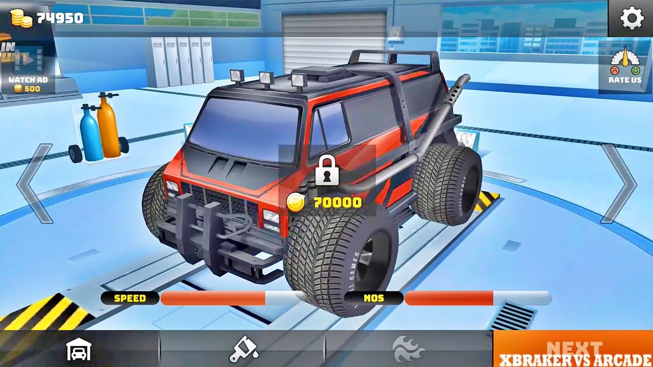 Mountain Climb Stunt: Futuristic Van Unlocked Impossible Stunts Levels Completed - Android GamePlay