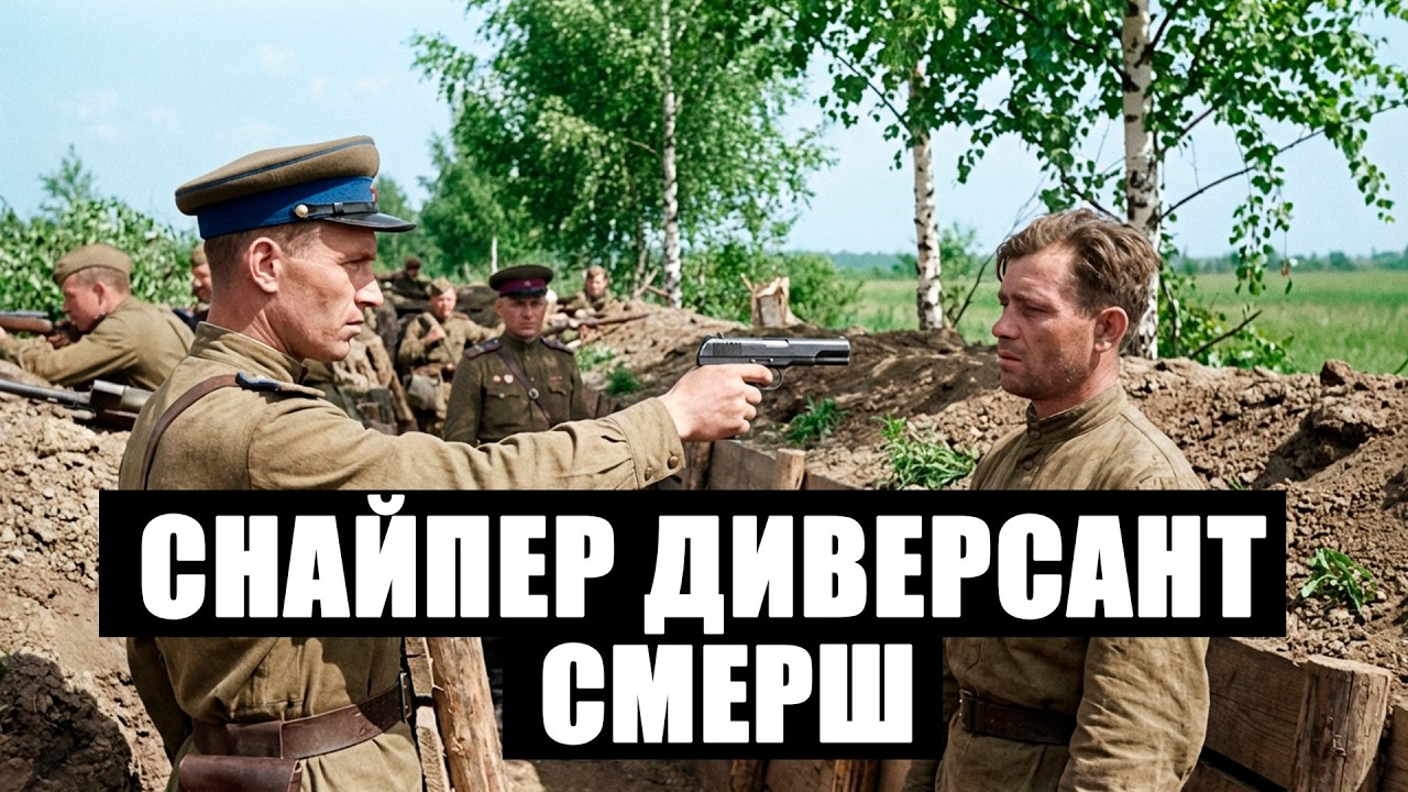 СНАЙПЕР-ДИВЕРСАНТ НА ПЕРЕДОВОЙ | расследование СМЕРШ 1944
