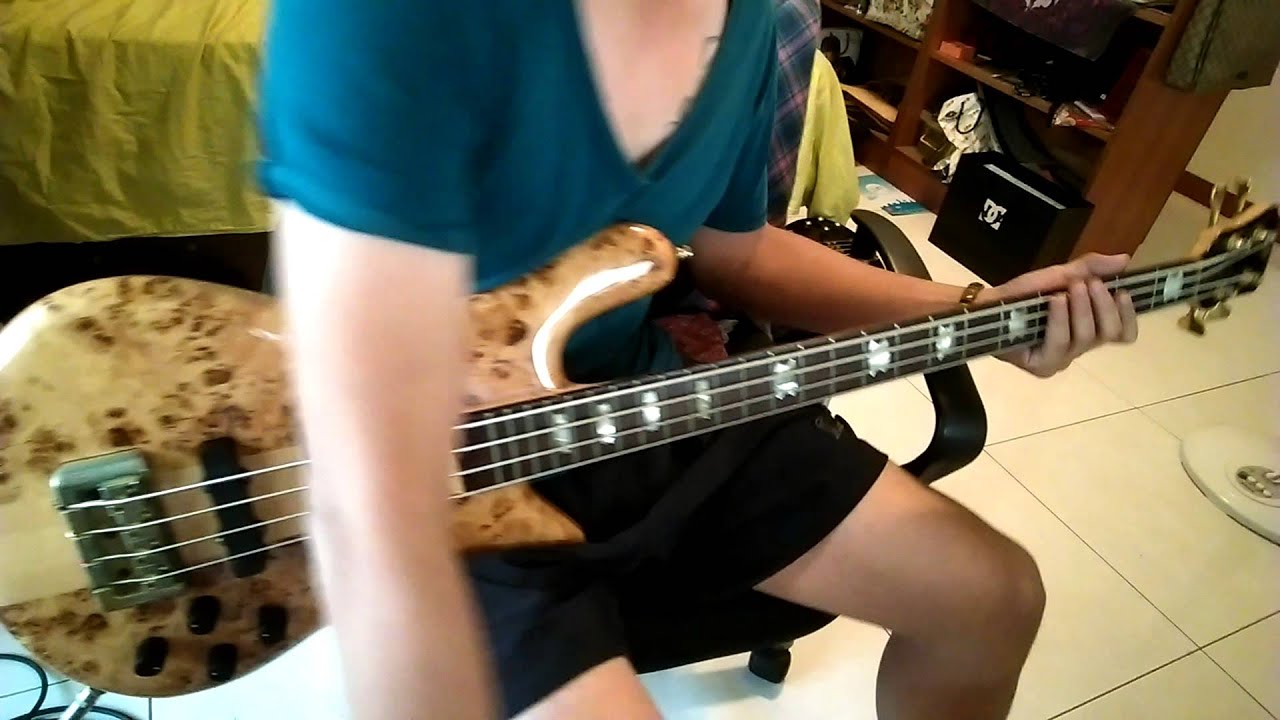 Crossfaith - Leviathan(Bass cover) \m/