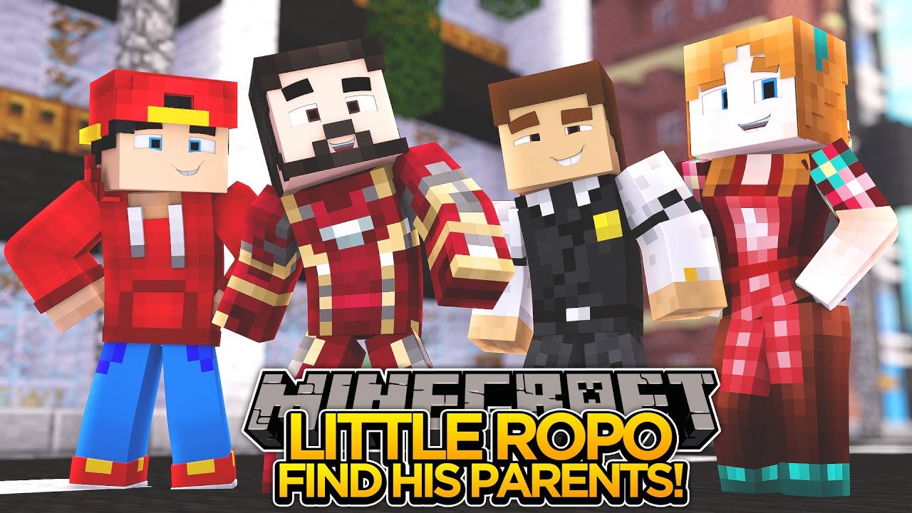 Minecraft Adventure - LITTLE ROPO FINDS HIS PARENTS!!!