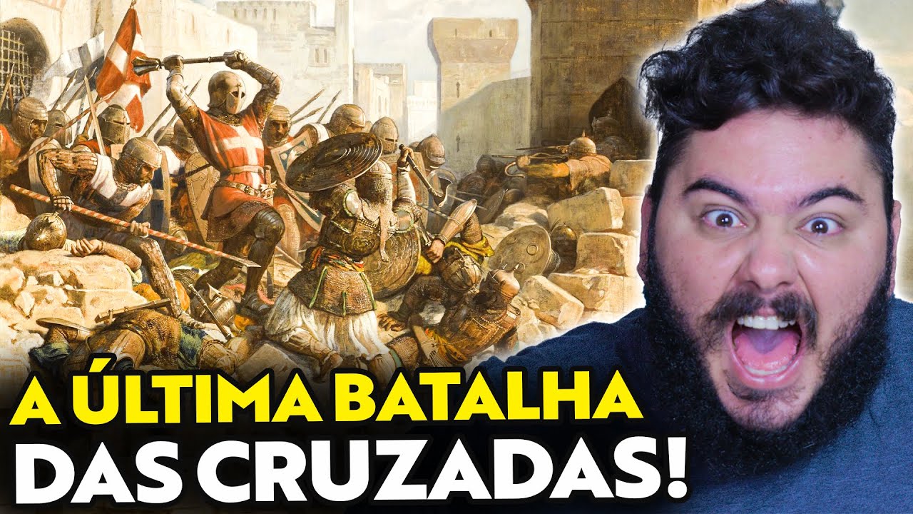 Como as CRUZADAS ACABARAM na Idade Média com o Cerco de ACRE de 1291?