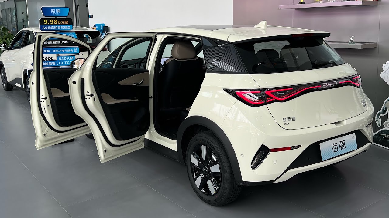 2025 NEW BYD Dolphin Ev 420/520km range under $13,800 review | BYD | China 🇨🇳