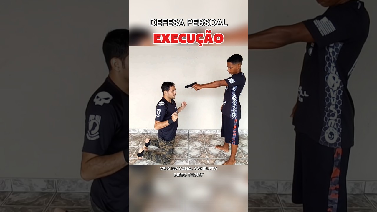 Defesa Pessoal contra arma de fogo. 