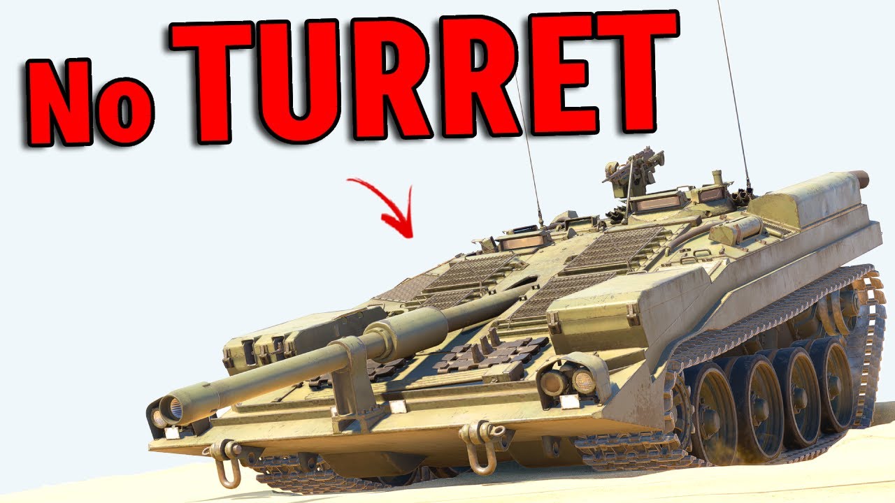 The One Main Battle Tank Without a Turret - Strv 103-A in War Thunder
