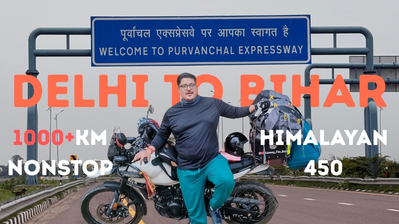 One Epic Journey | Riding 1000+ KM Delhi to Bihar by Bike