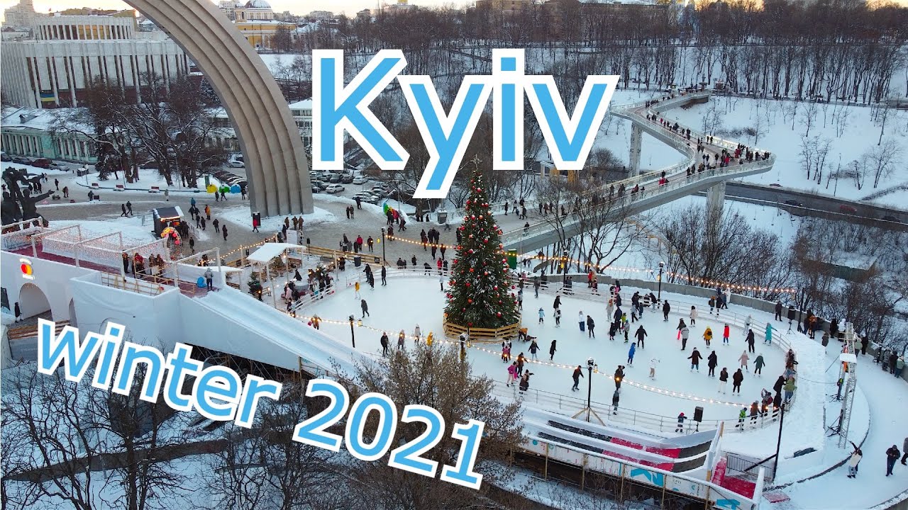 Kyiv In Winter 2021 - the last day of January