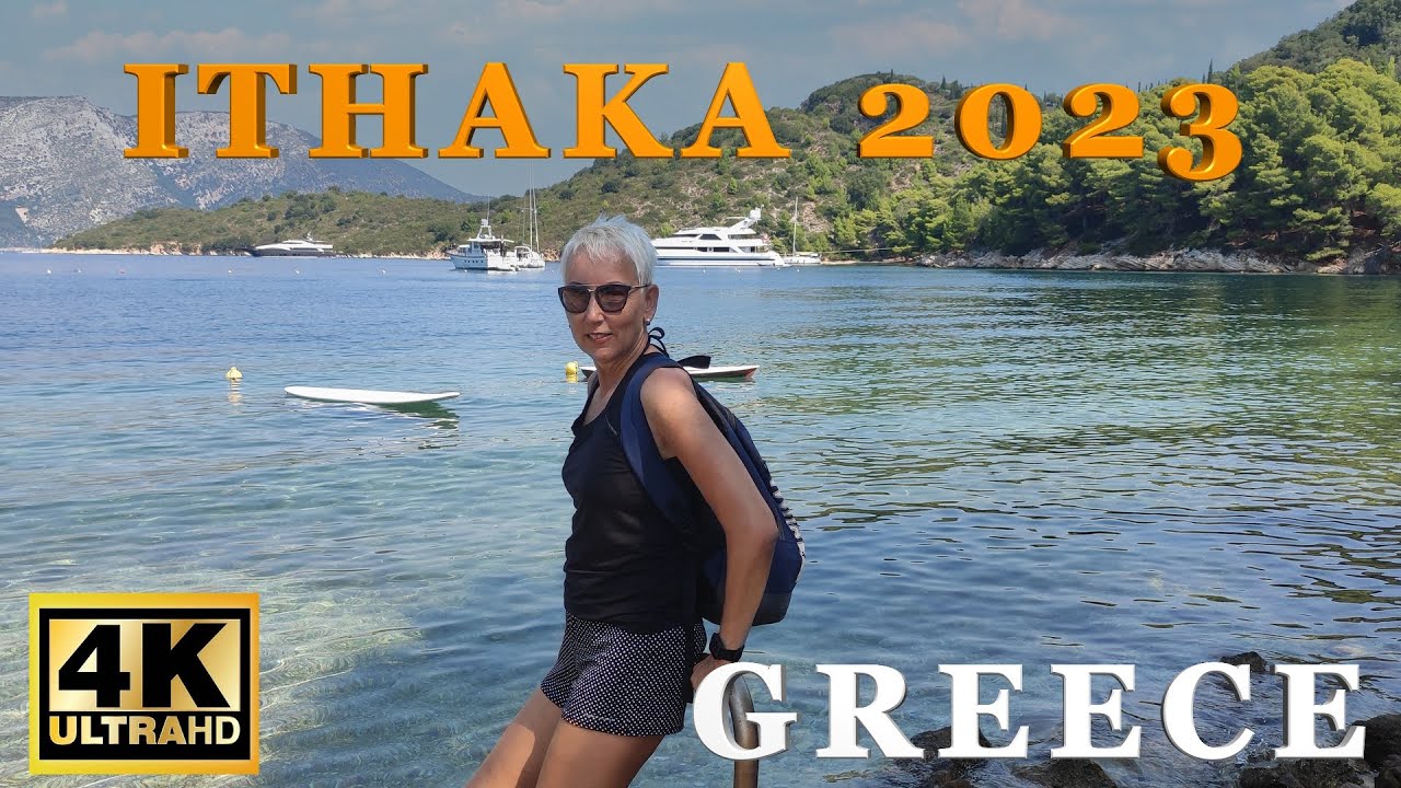 Ithaca Greece | 4K Walkthrough (August 2023)