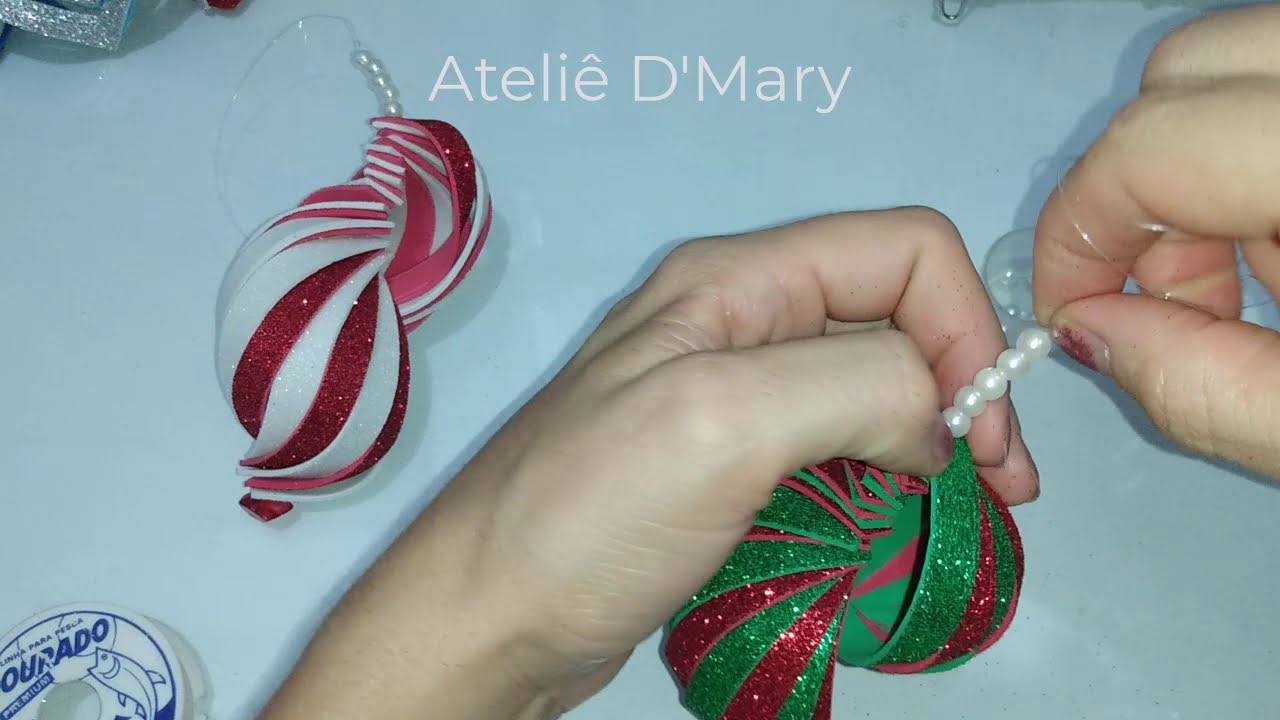 Enfeite de Natal em E.V.A [Para Árvore]