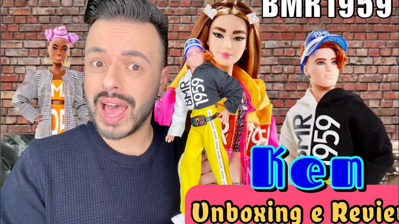 Ken BMR 1959 Mattel 2020 - Unboxing e Review PT BR