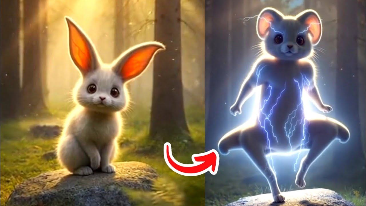 Before & After Cute Creatures Transformation | Unreal Animal Evolution | #short #tiktok #animals