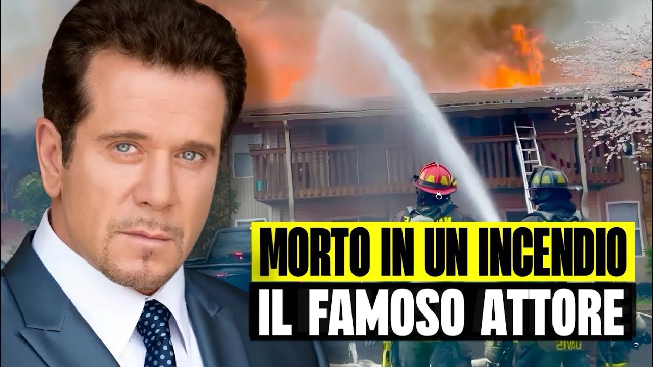 TRAGEDIA NEL CINEMA: MORTO IL FAMOSO ATTORE IN UN TERRIBILE INCENDIO. L'ANNUNCIO ARRIVATO POCO FA