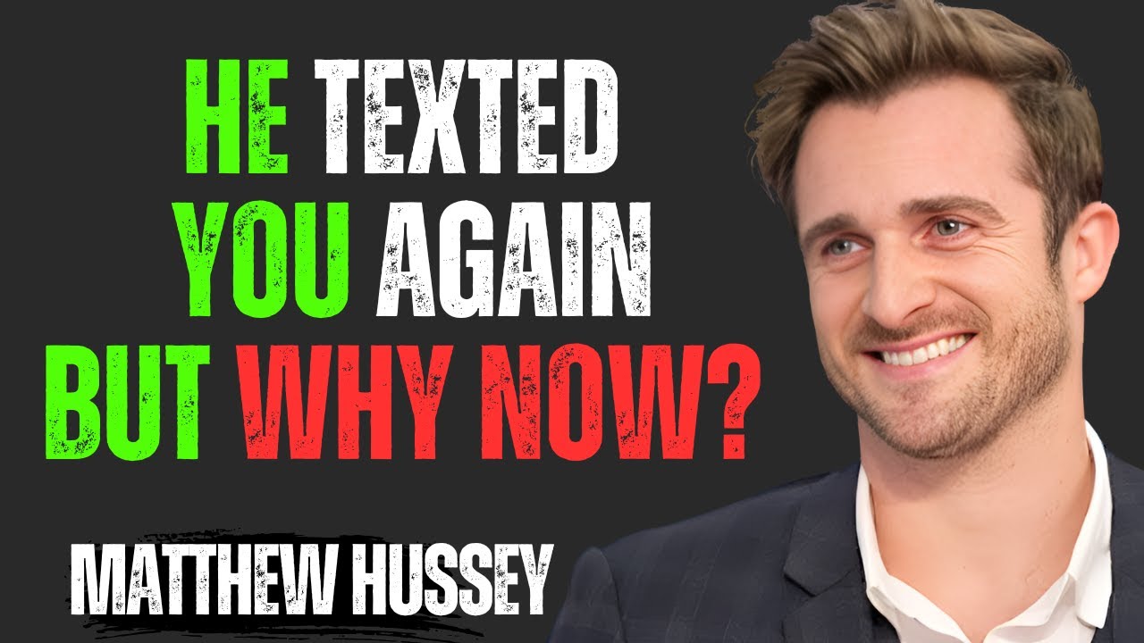 He Texted You After Ignoring You for Days?  &ndash; Watch This First! | Matthew Hussey Motivational Speech