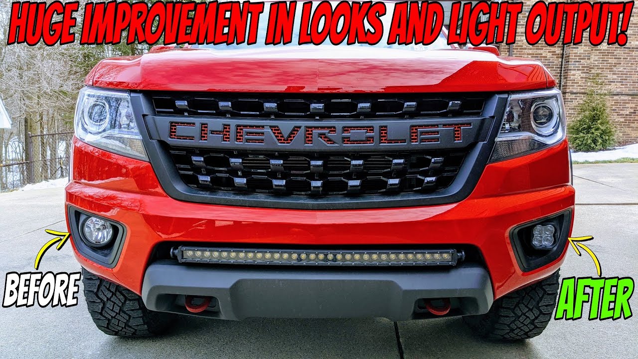 Diode Dynamics SS3 LED fog light UPGRADE for YOUR Chevy Colorado!