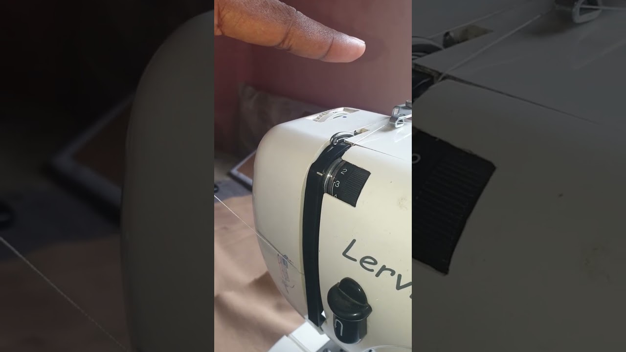 Lervia KH4000 Electric machine, how to thread, connect and sew #sewingmachine