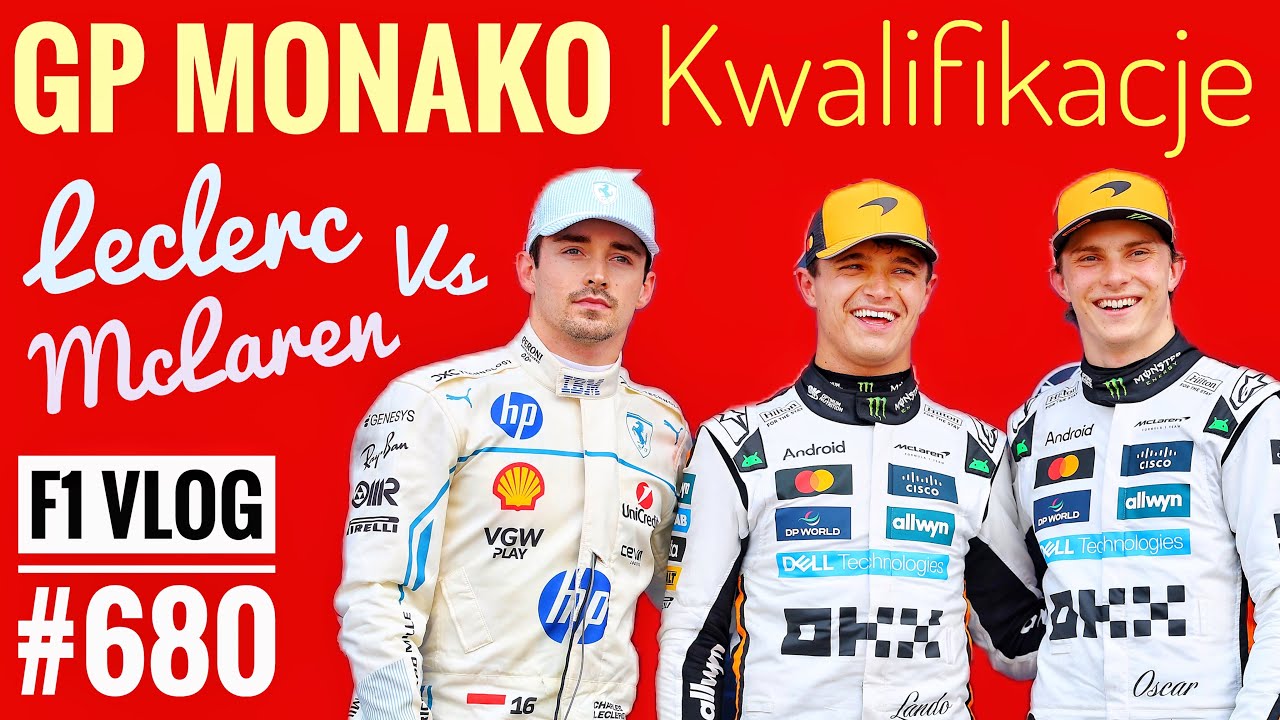 GP Monako: Leclerc kontra McLareny! Masakra Mercedesa. Co zmienią dwa pit stopy? Biliński błyszczy!