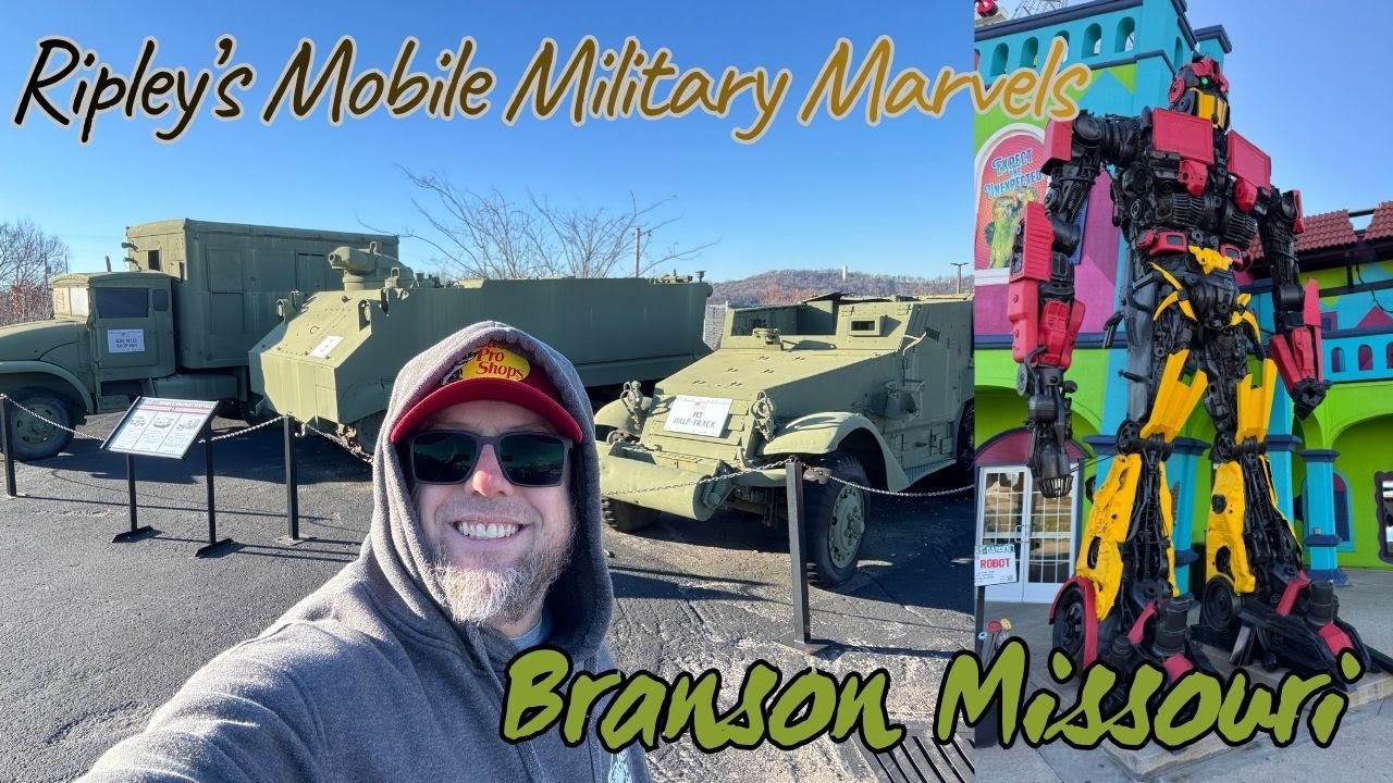 Jaw-Dropping Ripley's Mobile Military Marvels | Old Military Vehicles, Car Parts Robot & More
