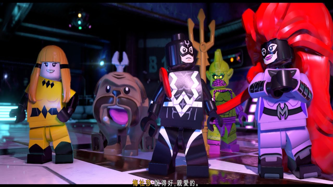 LEGO Marvel Super Heroes 2 PC Официальная китайская версия Часть 13: Природа Нелюдей
