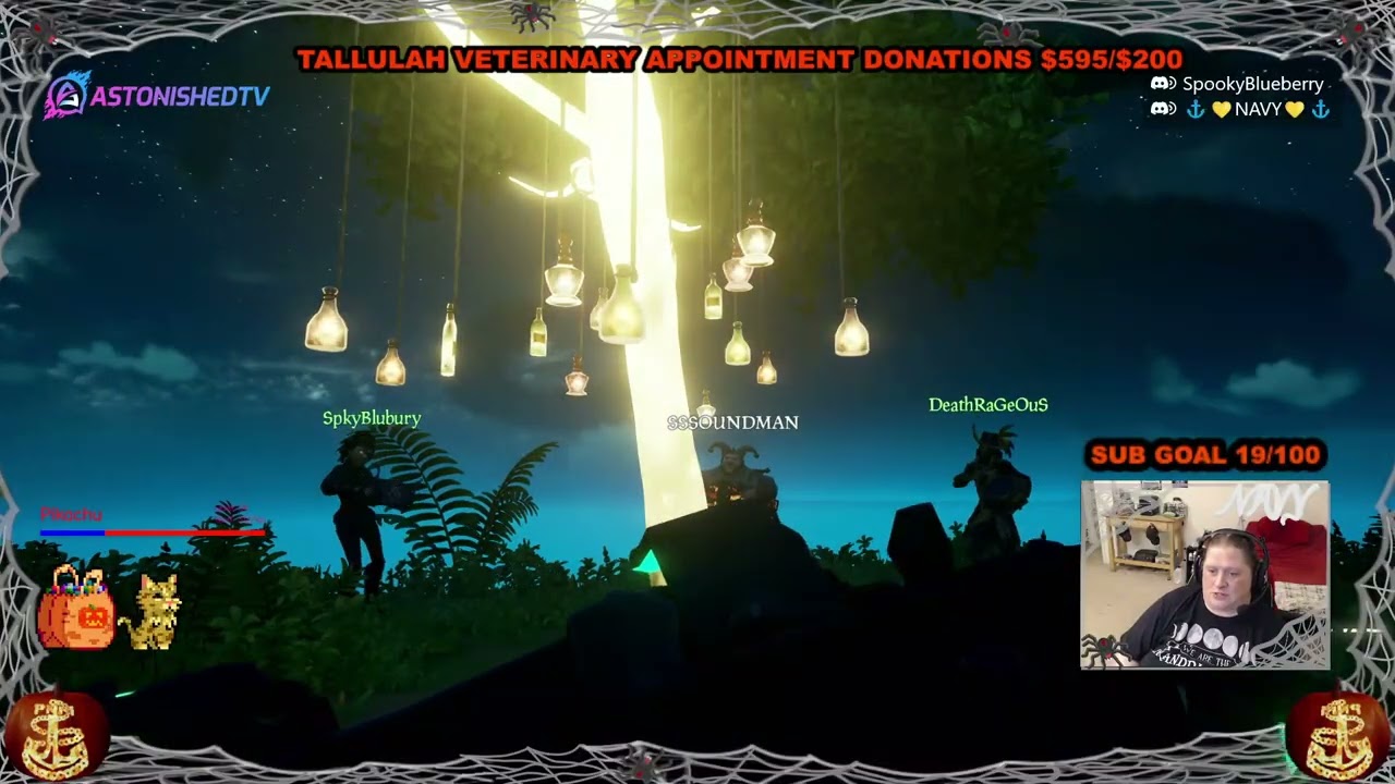 Sea Of Thieves, Glitterbeard in-game memorial. 