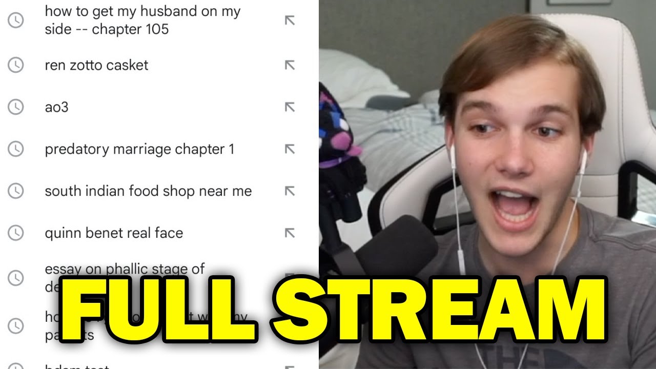 Viewers Browser History (FULL STREAM)