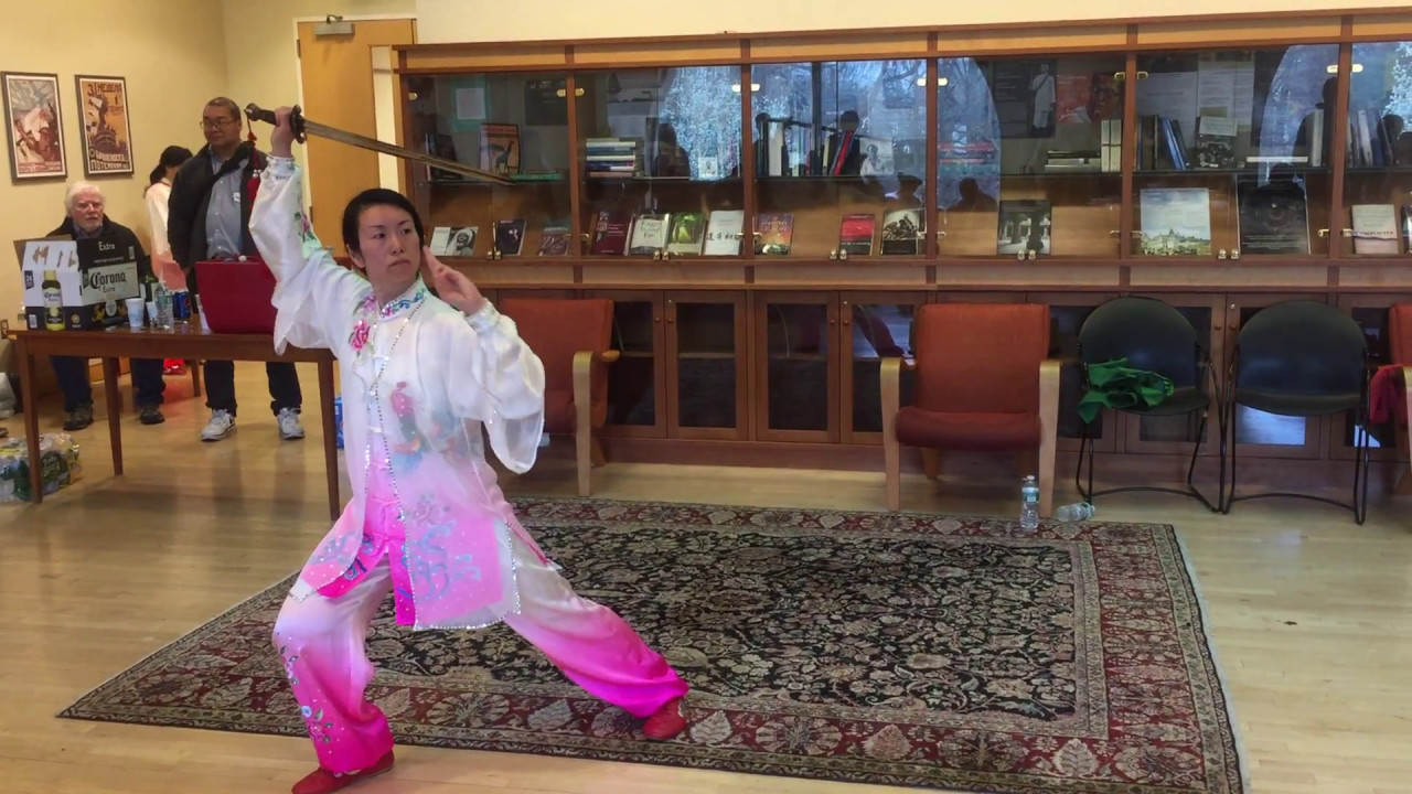 Shirley Chock 42 Tai Chi Sword 2017 Asian Network at Yale Spring Social