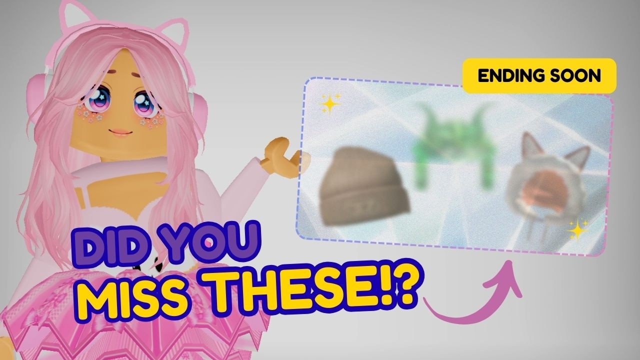 FREE Roblox UGC You Might Have Missed 👀💗