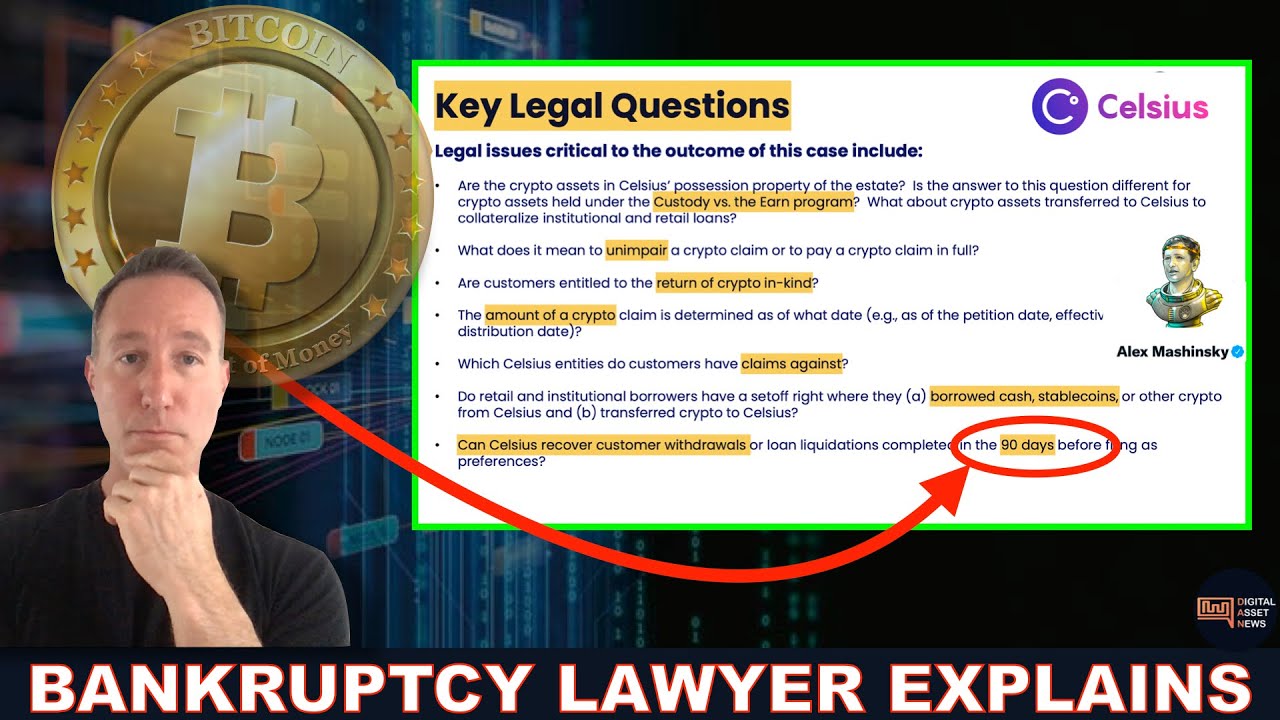 CELSIUS BANKRUPTCY. LAWYER TELLS ALL. FILE YOUR CLAIM!