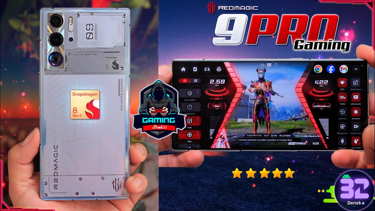 Probamos la POTENCIA del REDMAGIC 9 PRO | Gaming Test