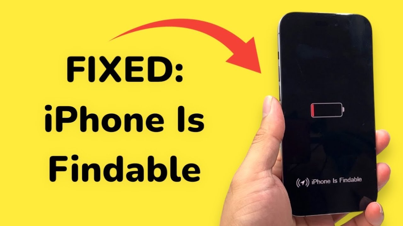 How To Fix iPhone is Findable And Won’t Turn On?