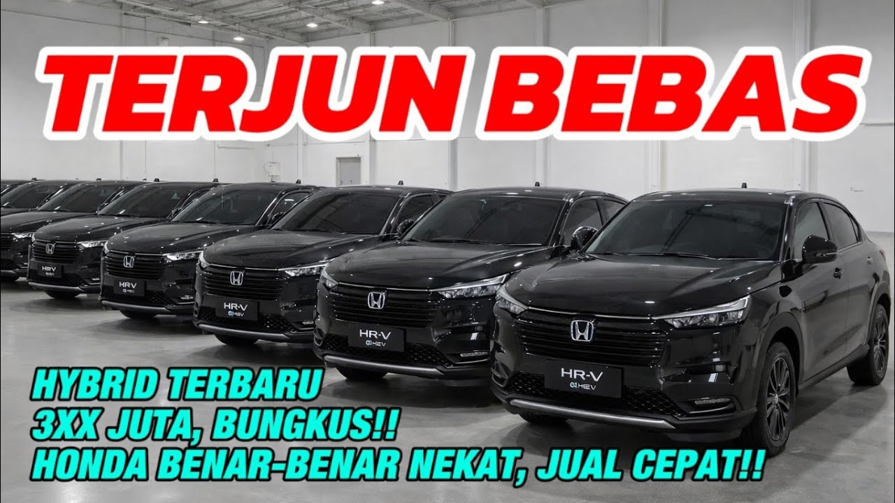 Stok 2025 Belum Habis Juga, Honda Nekat Jual Murah HRV E-Hybrid