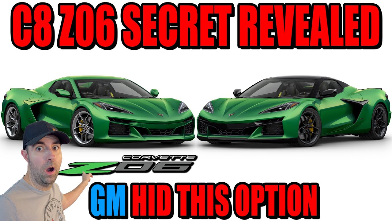 GM's SECRET New C8 Z06 OPTION For 2026 SHOCKED me!