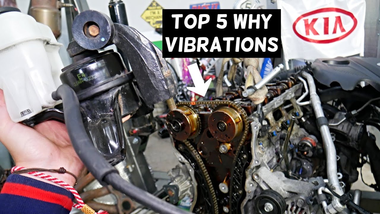 TOP 5 WHY KIA OPTIMA VIBRATES, VIBRATIONS WHEN IDLE, ACCELERATING OR IN PARK