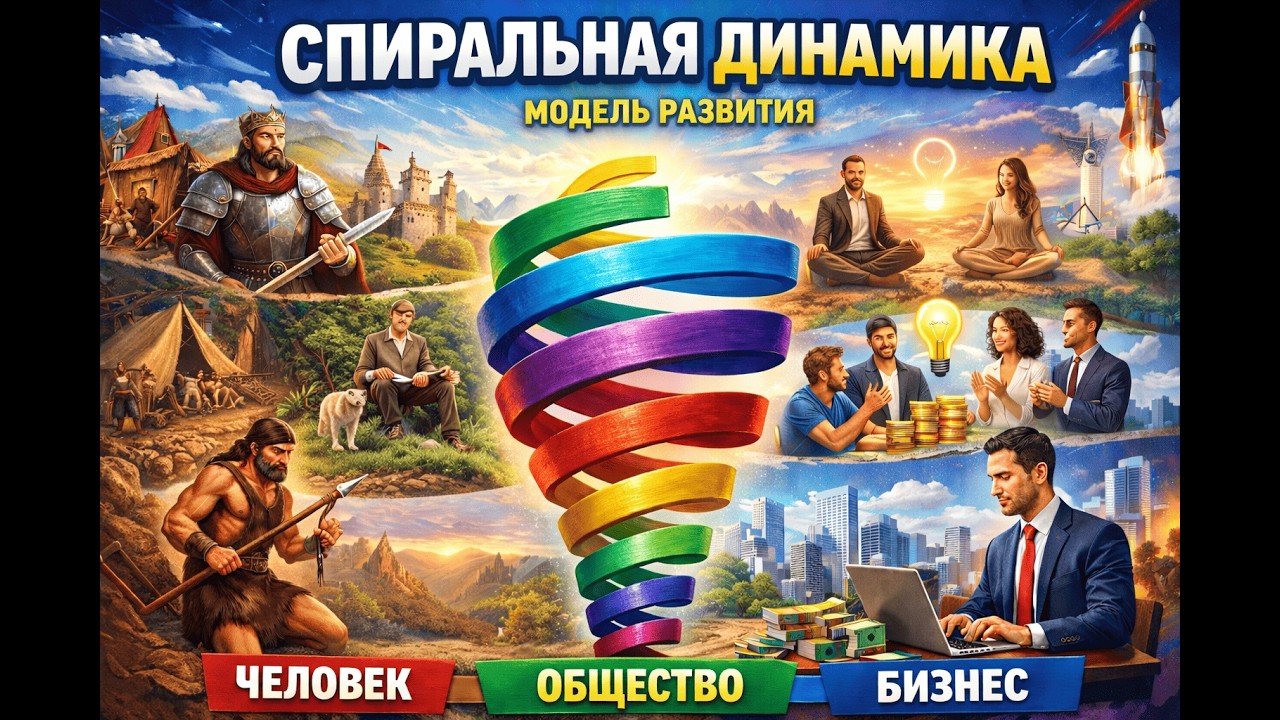 Спиральная динамика: модель развития человека, общества и бизнеса.