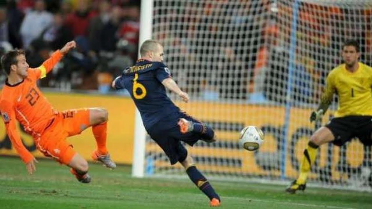 Todos los goles de España en el Mundial 2010